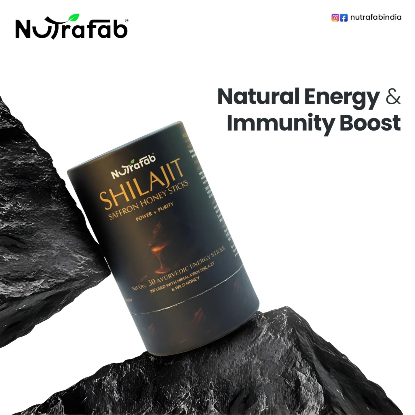 Energy Boost Shilajit Honey Sticks 