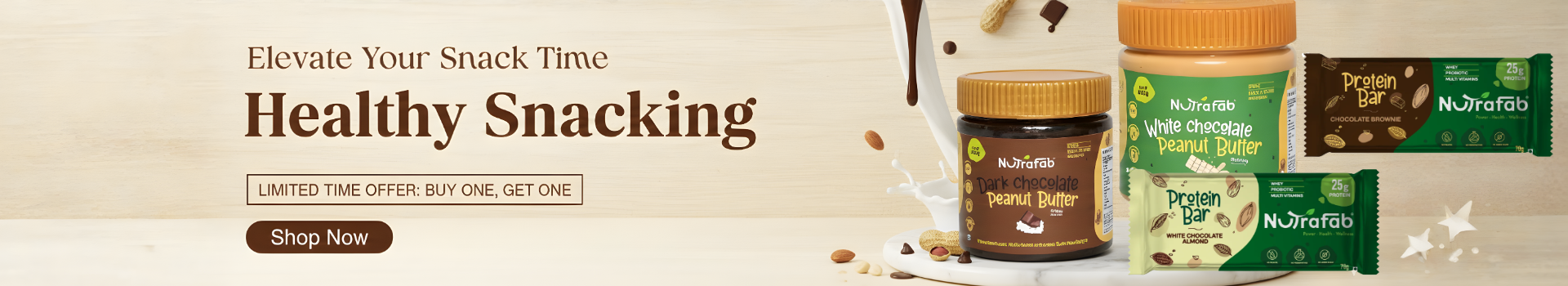 Healthy Snacking Banner