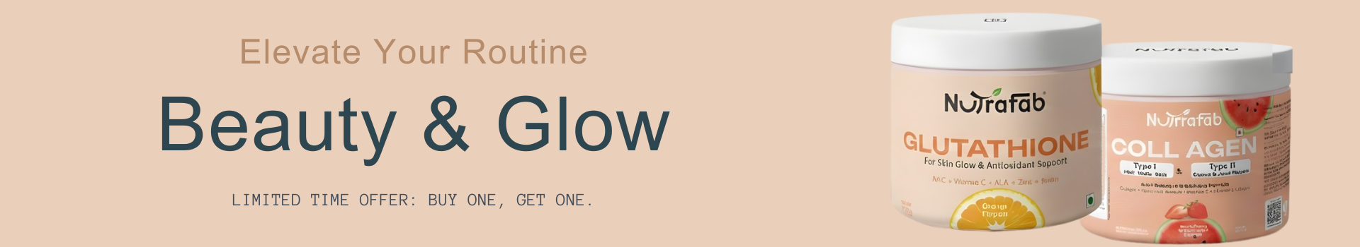 Beauty and Glow Banner