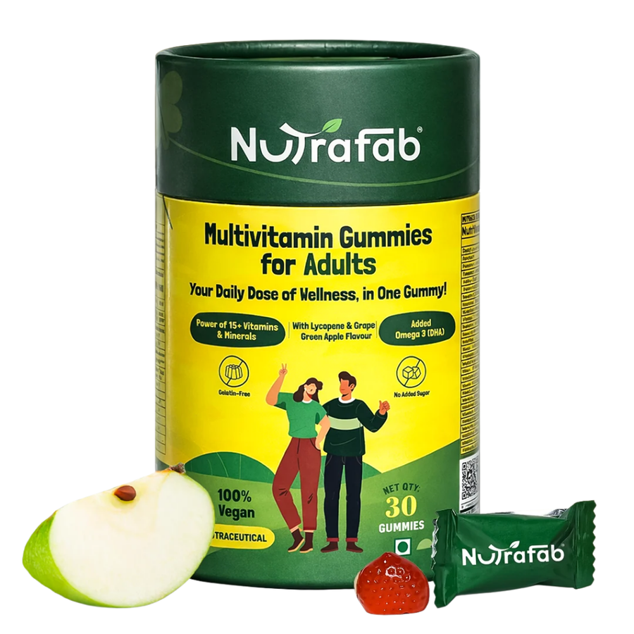 Multivitamin Gummies for Adults | 14+ Essential Nutrients & DHA | Sugar-Free Daily Wellness (Steal the deal)