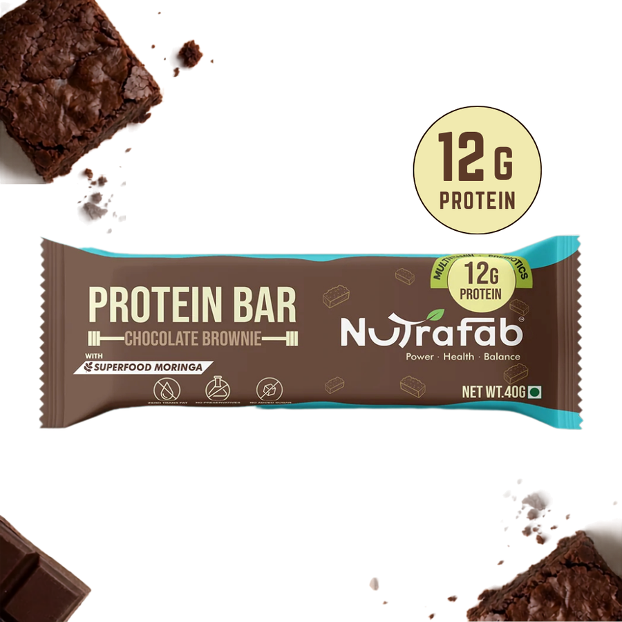 Chocolate Brownie Protein Bar (6 x 40g) | 12g Protein & Under 150 Calories (Steal the deal)