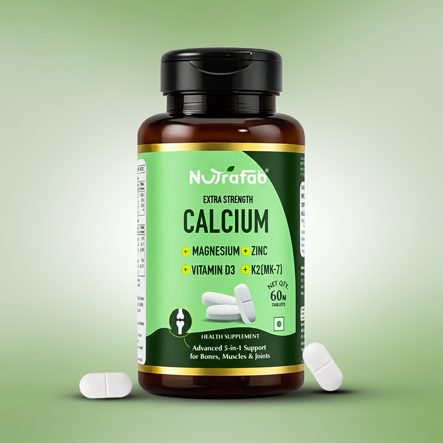 Calcium Magnesium Zinc with Vitamin D3 & K2 (MK-7) Tablets (Steal the deal)