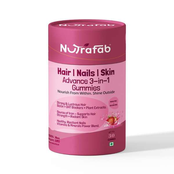 Nutrafab Hair | Nails | Skin Advance 3-in-1 Gummies