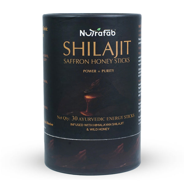 Nutrafab Shilajit Saffron Honey Sticks