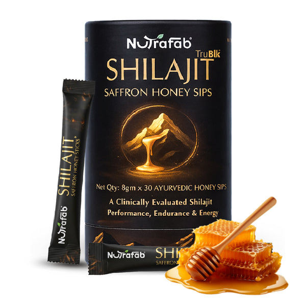 Nutrafab Shilajit Saffron Honey Sticks