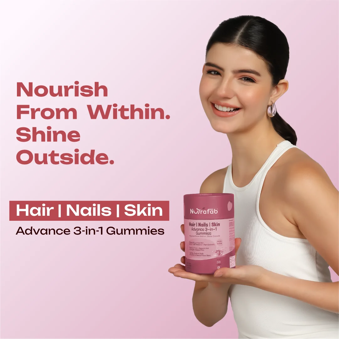 Nutrafab Hair | Nails | Skin Advance 3-in-1 Gummies – Beauty Nutrition Made Easy