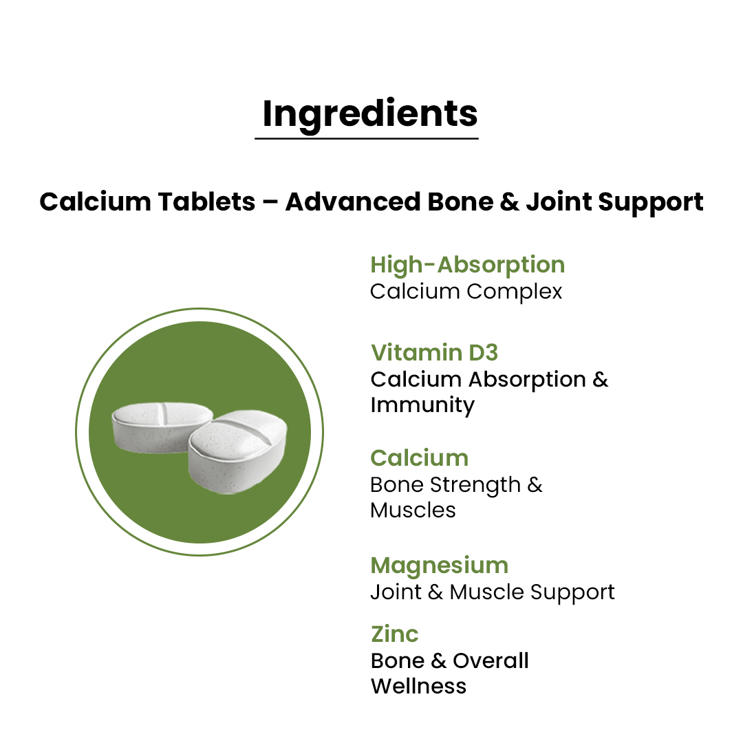 Nutrafab Calcium Tablets – Advanced Bone & Joint Support