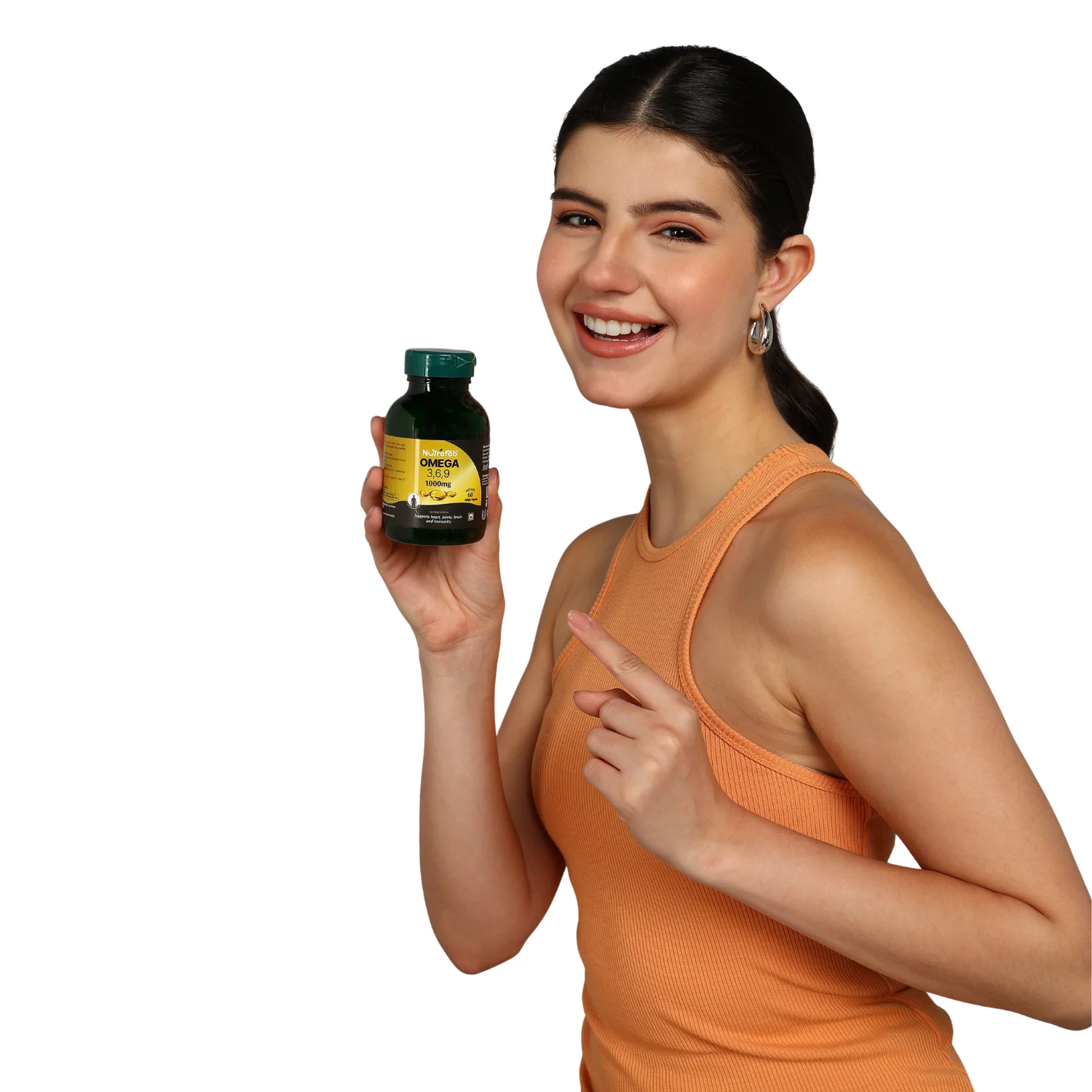 Nutrafab Omega 3-6-9 Softgel Capsules – Complete Essential Fatty Acid Support (Alternate)