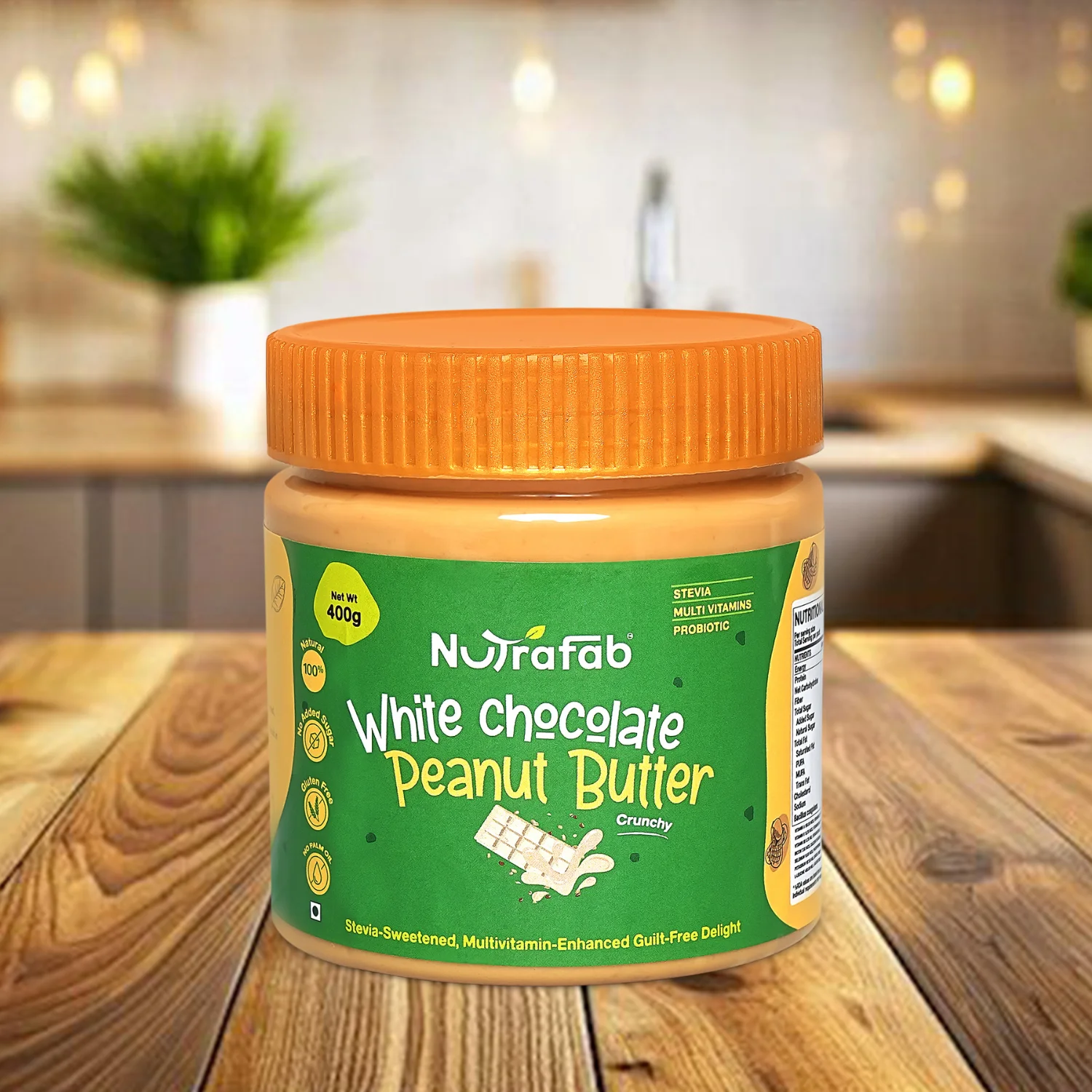 White chocolate Peanut Butter – Crunchy