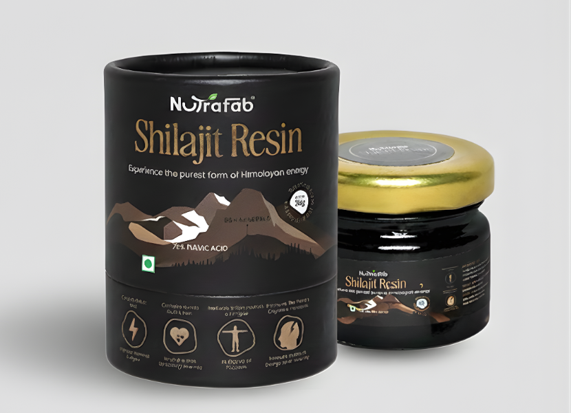 Nutrafab Pure Himalayan Shilajit – Power, Performance & Vitality