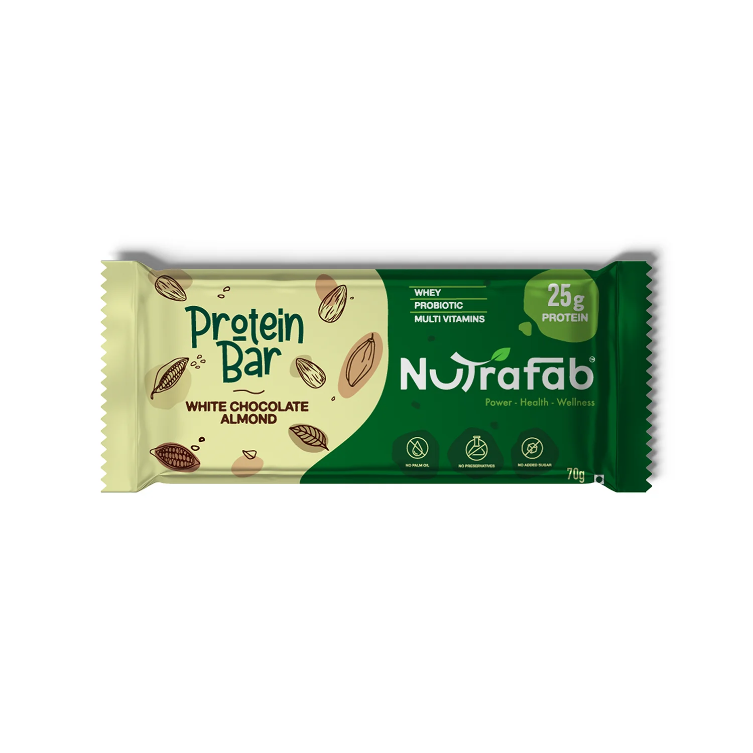 Nutrafab pack 0f 6 assorted protein bars